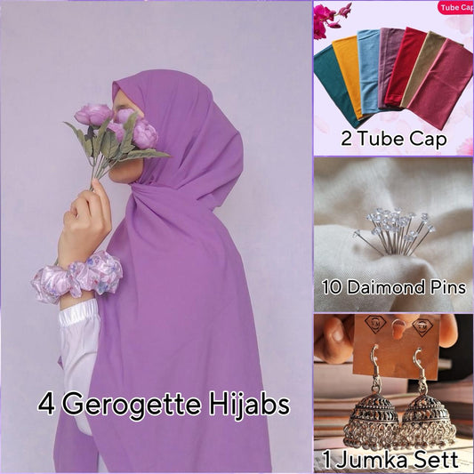 HIJABS WITH JUMKA DEAL