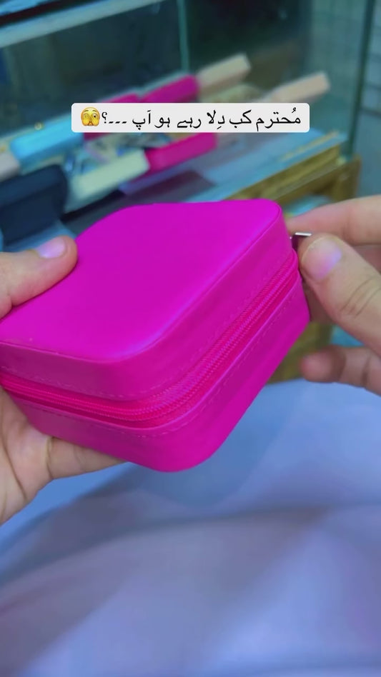 2 IN ONE GIFT SET DIAMOND STONE JEWELRY WATCHES